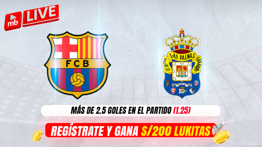 BARCELONA VS LAS PALMAS: PRONÓSTICOS Y CUOTAS DE MERIDIANBET