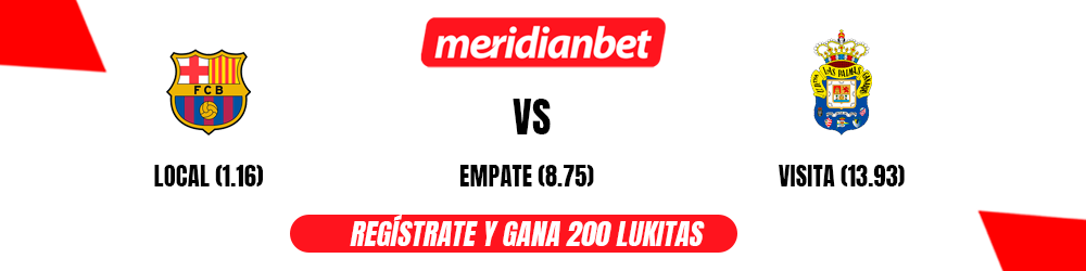 Barcelona vs Las Palmas Pronóstico Meridianbet