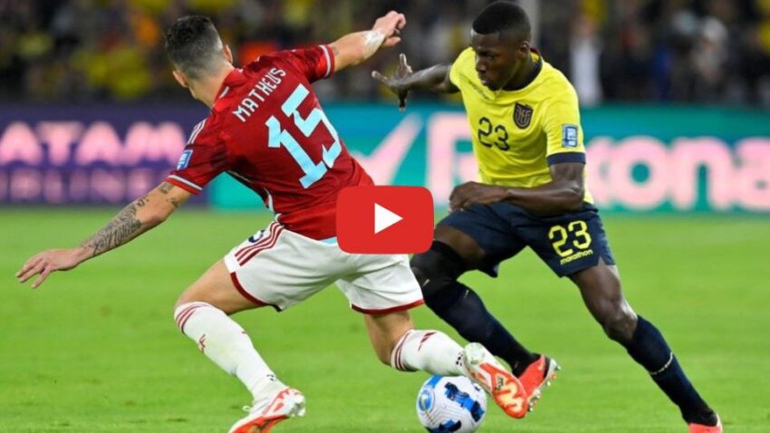 COLOMBIA VS ECUADOR [EN VIVO] POR LAS ELIMINATORIAS