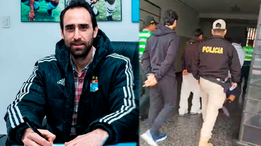 JOEL RAFFO, PRESIDENTE DE SPORTING CRISTAL, ES DETENIDO POR CASO ‘LOS GALÁCTICOS’