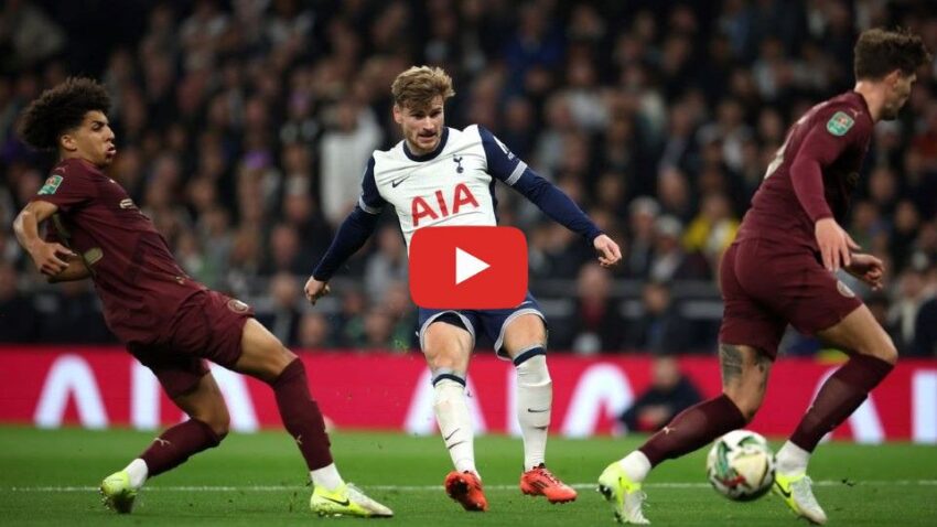MANCHESTER CITY VS TOTTENHAM [EN VIVO] POR LA PREMIER LEAGUE
