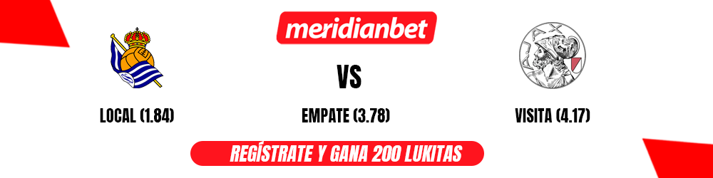 Real Sociedad vs Ajax Pronóstico Meridianbet