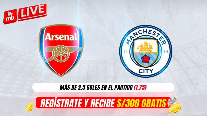 ARSENAL VS MANCHESTER CITY: PRONÓSTICOS Y CUOTAS DE MERIDIANBET