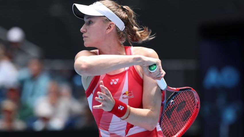 ELENA RYBAKINA AVANZA CON CONTUNDENCIA EN EL AUSTRALIAN OPEN 2025