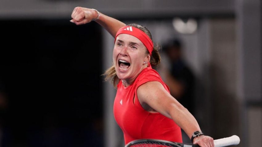 ELINA SVITOLINA SE METE EN OCTAVOS DE FINAL DEL AUSTRALIAN OPEN 2025