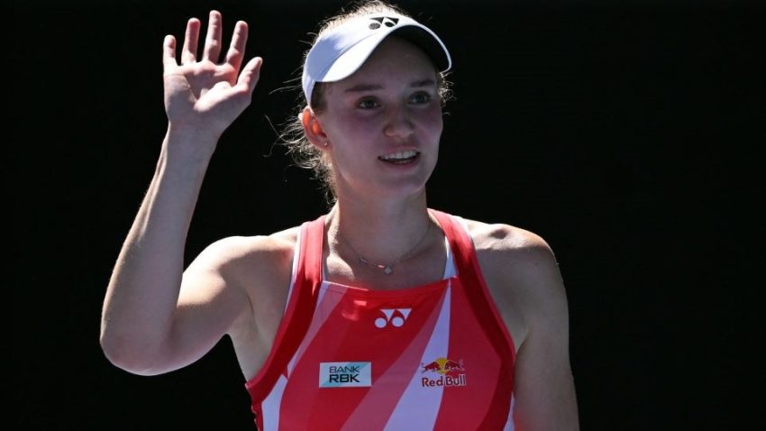 ELENA RYBAKINA ARRASA EN SU DEBUT EN EL AUSTRALIAN OPEN 2025