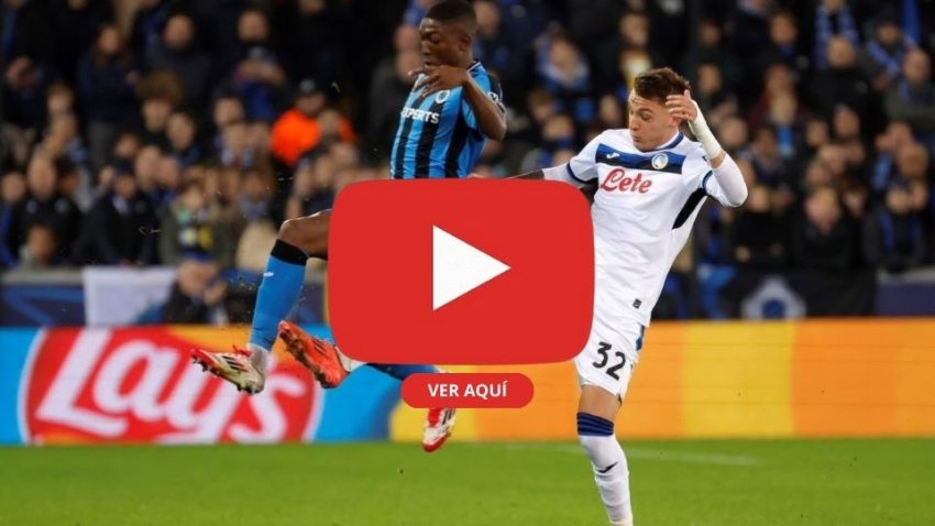 ATALANTA VS BRUJAS [EN VIVO]: LOS ITALIANOS BUSCAN REMONTAR EN CASA