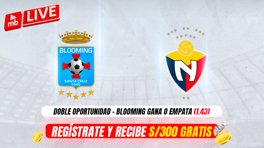 BLOOMING VS EL NACIONAL: PRONÓSTICOS Y CUOTAS DE MERIDIANBET