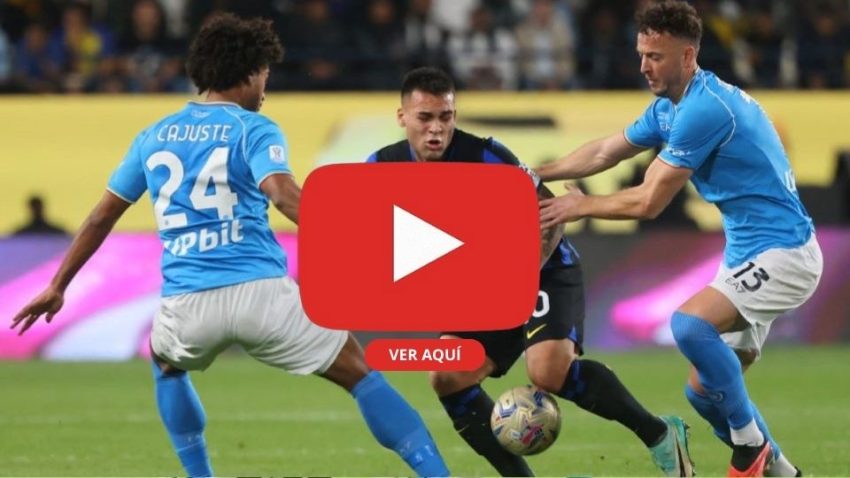 NAPOLI VS INTER [EN VIVO]: DUELO CLAVE POR LA CIMA DE LA SERIE A