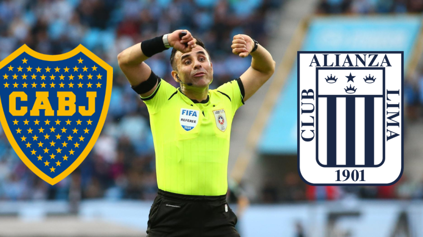 PIERO MAZA: ÁRBITRO DESIGNADO PARA EL BOCA JUNIORS VS. ALIANZA LIMA EN LA COPA LIBERTADORES 2025