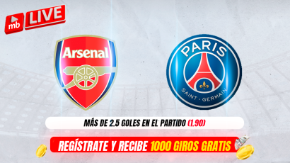 Arsenal vs PSG: Pronósticos y cuotas de Meridianbet