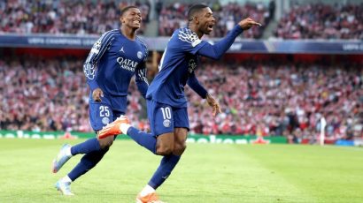 PSG gana 1-0 en Londres y toma ventaja en la semifinal ante Arsenal