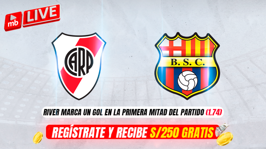 RIVER PLATE VS BARCELONA SC: PRONÓSTICOS Y CUOTAS DE MERIDIANBET