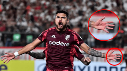 UNIVERSITARIO PEDIRÍA LOS PUNTOS ANTE RIVER PORQUE PAULO DÍAZ ROMPIÓ REGLAMENTO