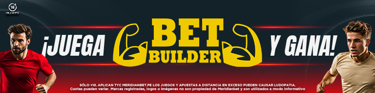Bet Builder de Meridianbet te permite personalizar tus apuestas en distintos eventos.