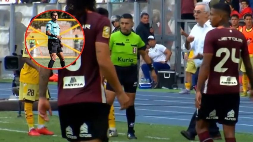 Jorge Fossati y el polémico gesto que podría costarle una sanción en la derrota de Universitario
