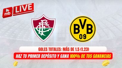 Fluminense vs Borussia Dortmund: Pronósticos y cuotas de Meridianbet