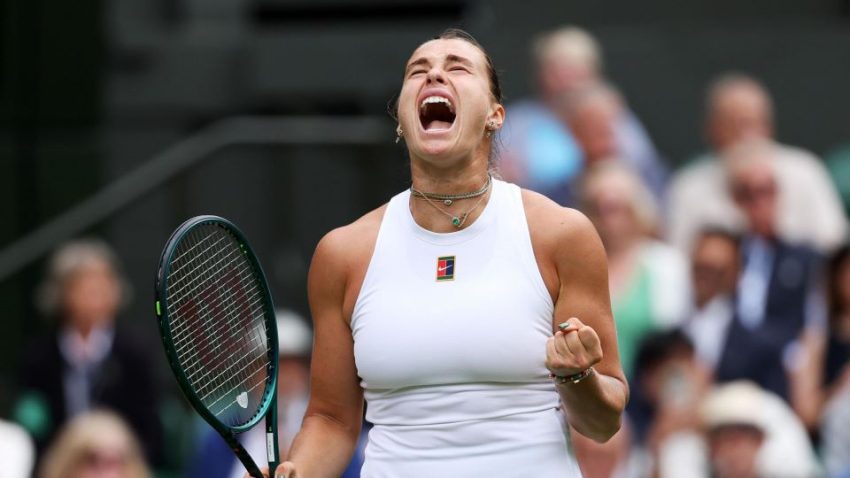 Aryna Sabalenka se impone en sets corridos y avanza firme en Wimbledon 2025