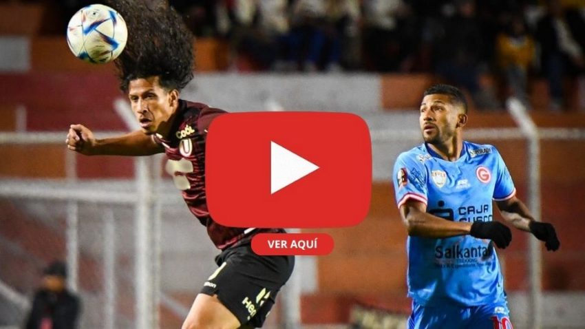 Deportivo Garcilaso vs Universitario [EN VIVO]: Los 'cremas' pueden coronarse en Cusco