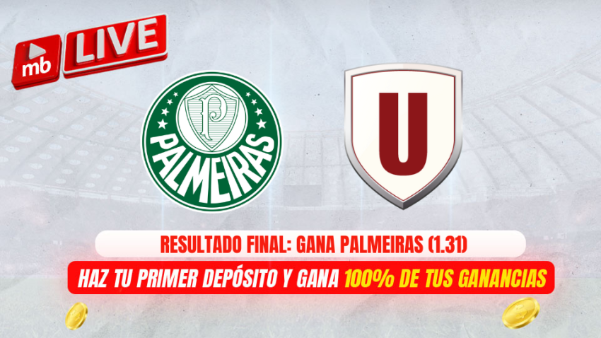 Palmeiras vs Universitario: cuotas y pronósticos de Meridianbet