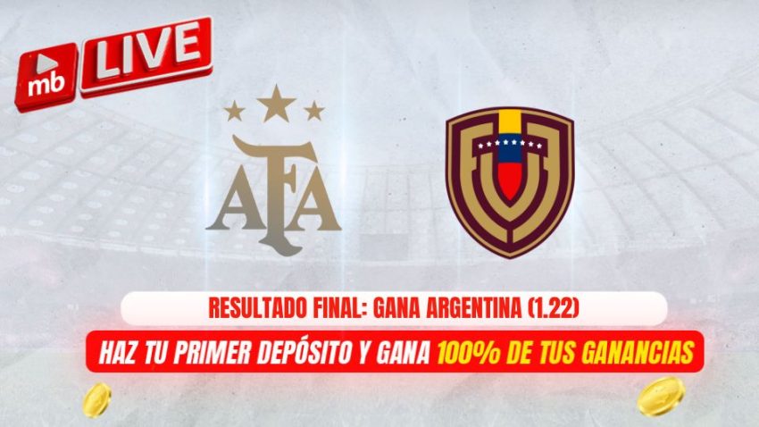Argentina vs Venezuela: Cuotas y pronósticos de Meridianbet