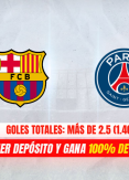 FC Barcelona vs PSG: cuotas y pronósticos de Meridianbet