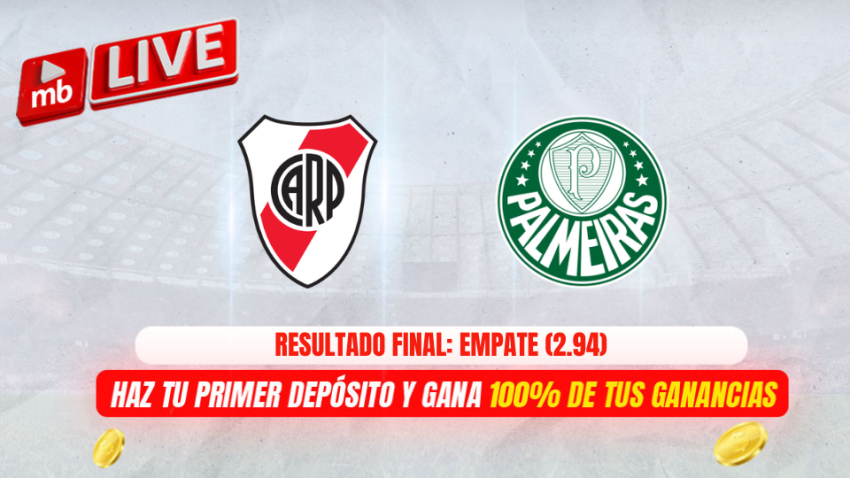 River Plate vs Palmeiras: Cuotas y pronósticos de Meridianbet