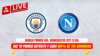 Manchester City vs Napoli: cuotas y pronósticos de Meridianbet