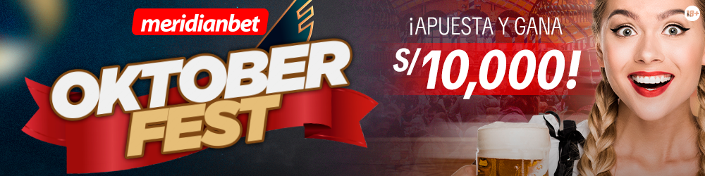 Banner promocional del Oktoberfest en Meridianbet