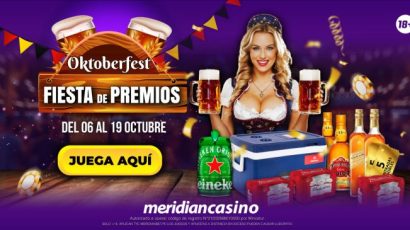Únete a la Fiesta de Premios de Meridian Casino y gana entradas al Oktoberfest