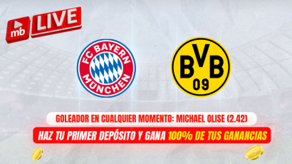 Bayern Munich vs Borussia Dortmund: cuotas y pronósticos de Meridianbet