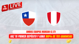 Chile vs Perú: cuotas y pronósticos de Meridianbet