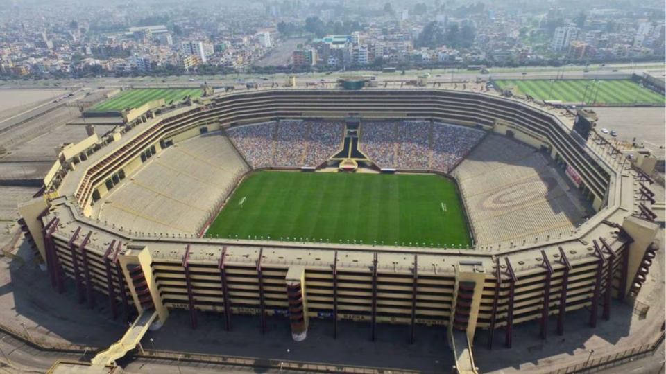 Estadio Monumental de Lima, sede de la final de la Copa Libertadores.