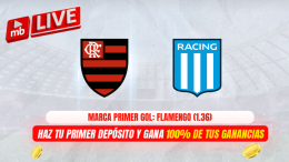 Flamengo vs Racing: cuotas y pronósticos de Meridianbet