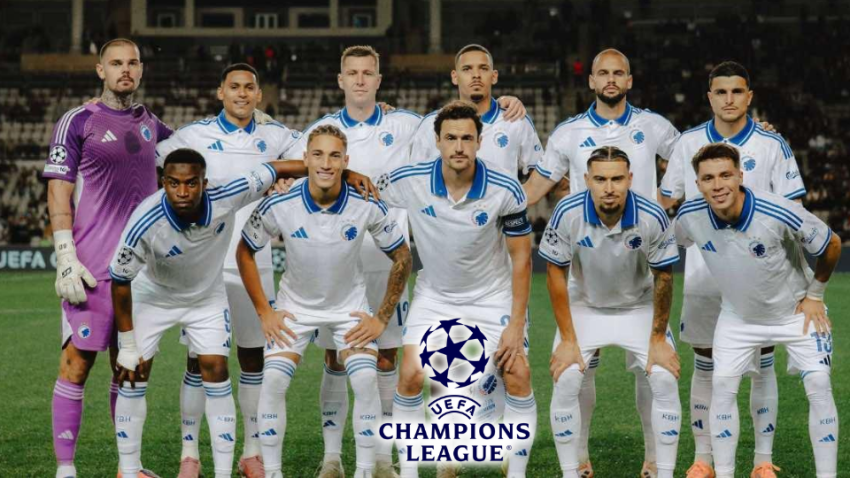 Marcos López fue titular en la caída del FC Copenhague ante Qarabag por la Champions League