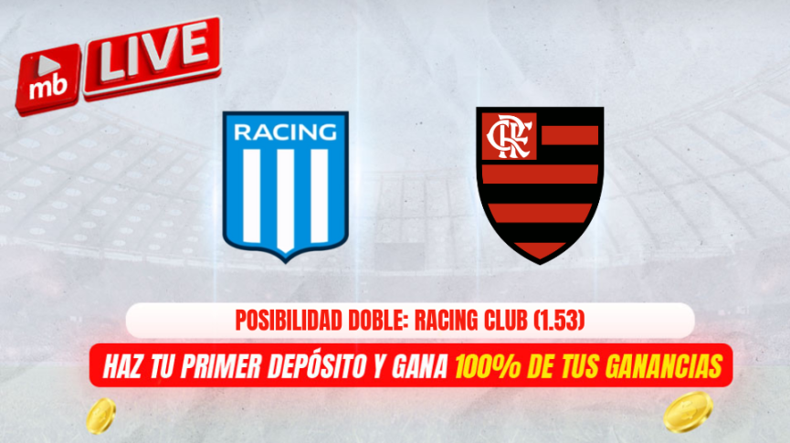 Racing vs Flamengo: cuotas y pronósticos de Meridianbet