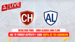 Chankas vs Alianza Lima: cuotas y pronósticos de Meridianbet