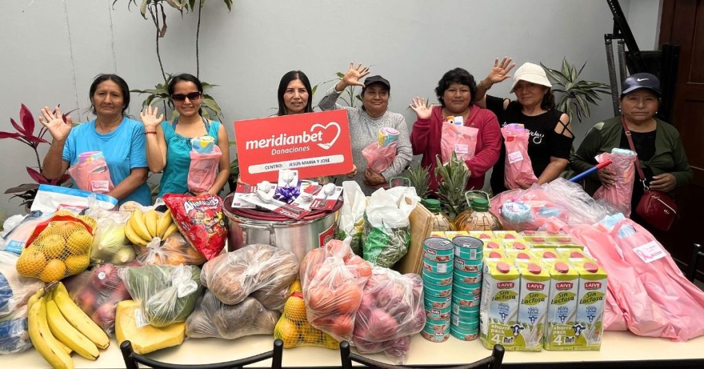 Donación realizada por Meridianbet en el mes de octubre