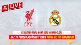 Liverpool vs Real Madrid: cuotas y pronósticos de Meridianbet