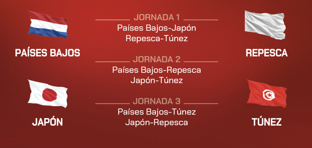 grupo F mundial 2026