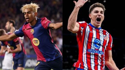 Alineaciones de Barcelona vs Atlético de Madrid por LaLiga 2025-26