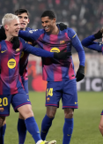 Barcelona remonta 2-4 ante Slavia Praga en Champions League