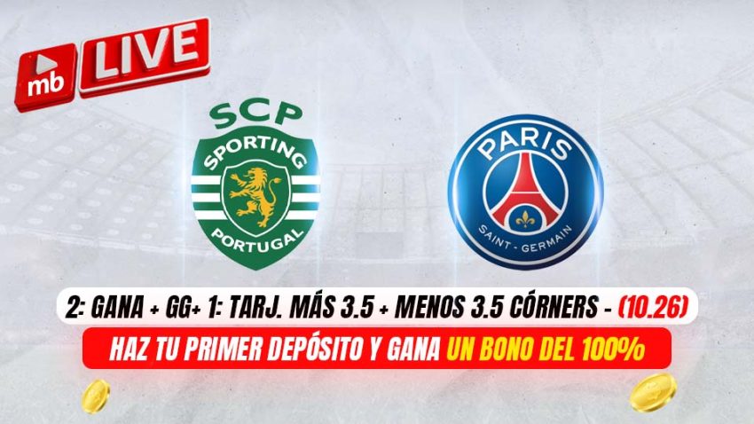 Sporting vs PSG: cuotas y pronóstico de la Champions League