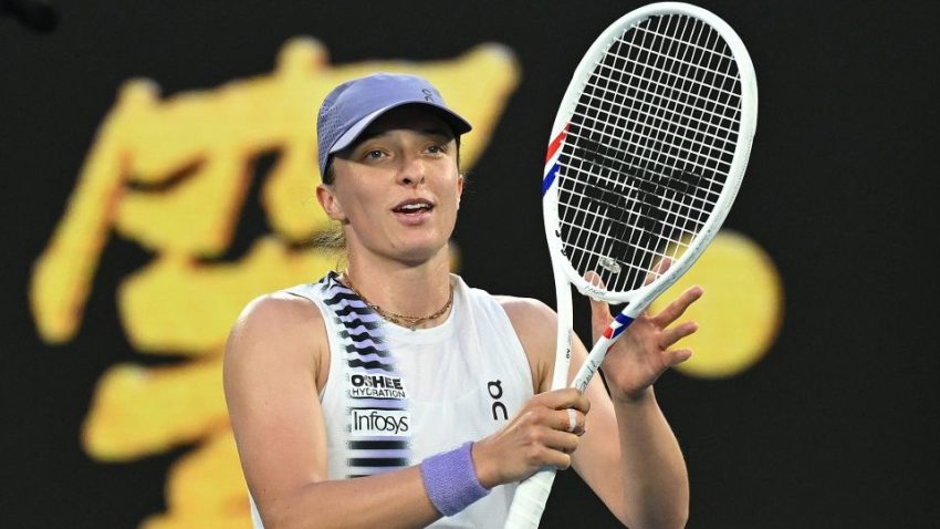 Swiatek impone su jerarquía y avanza firme a los cuartos del Australian Open