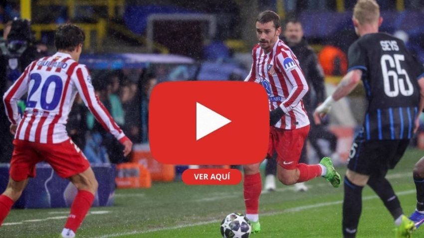 Atlético de Madrid vs Brujas [EN VIVO]: el pase a octavos se define en el Metropolitano