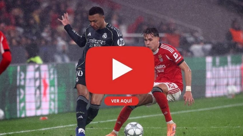 Benfica vs Real Madrid [EN VIVO]: duelo de alto voltaje en el Play Off de la Champions League 2025-26
