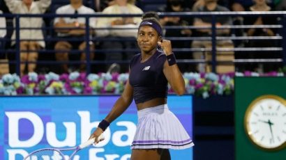 Coco Gauff arrasa en Dubái y se mete en semifinales con actuación dominante
