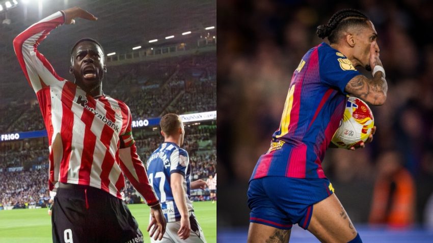 Alineaciones de Athletic Club vs. Barcelona por Liga de España