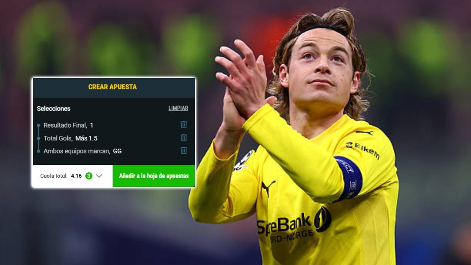 Cuotas del partido de Bodo vs Sporting Lisboa