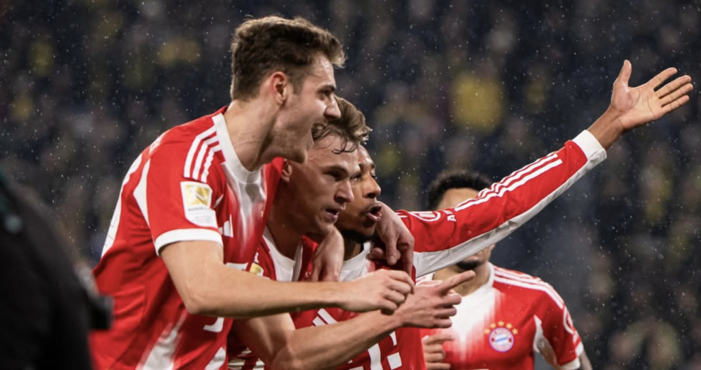 Bayern Munich se enfrenta al Borussia Monchengladbach